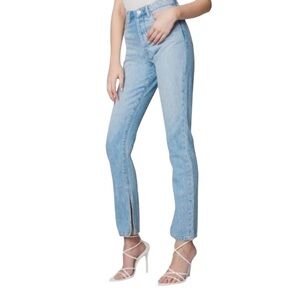 BLANKNYC The Cooper Slim Straight Jeans Size 29 | Button Fly | Slit Hem | NWT